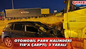 Gebze’de bir garip kaza