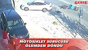 Gebze’de yürekleri ağza getiren kaza