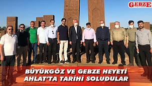 Gebze heyeti tarihe tanıklık etti