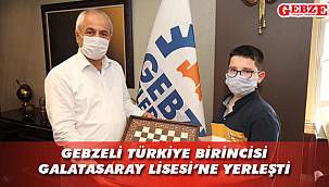 Gebzeli birincinin okulu belli oldu