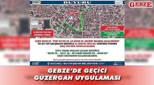 Gebzeli sürücüler dikkat!