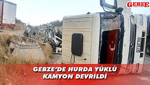 Gediz Caddesi'nde korkutan kaza