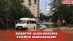 İnönü Mahallesi yine yağmurdan nasibini aldı