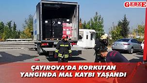 İtfaiye ekipleri anında müdahale etti