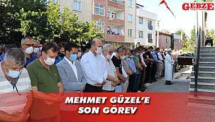 Mehmet Güzel son yolculuğuna uğurlandı