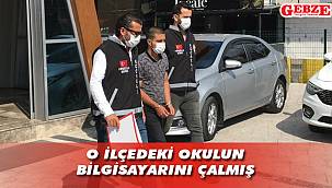 Okul faresi yakalandı