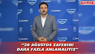 Saadetli Türel’in 30 Ağustos paylaşımı