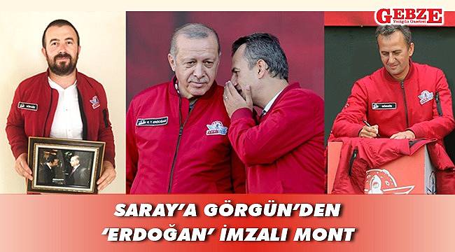 Uğur Saray'ı onurlandıran hediye