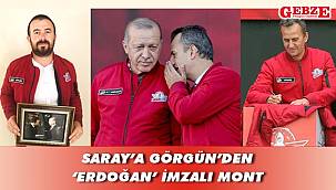 Uğur Saray'ı onurlandıran hediye