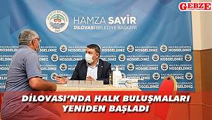 Şayir, ilçe sakinlerinin taleplerini dinledi