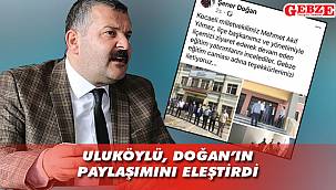 Sert tepki gösterdi