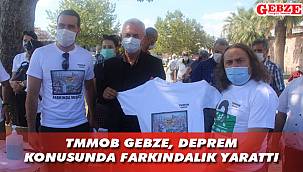 TMMOB Gebze, deprem gerçeğini hatırlattı