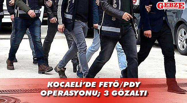 1'i eski vergi müfettişi, 3 şüpheli gözaltında
