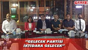 Başaran, Gebze basınını akşam yemeğinde ağırladı