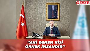 Büyükakın’dan Ahilik Haftası mesajı