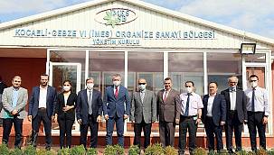 Büyükakın'dan İMES'e ziyaret