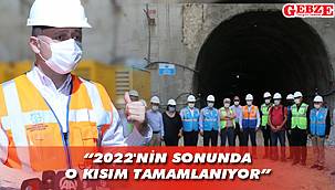 Büyükakın, İzmitli gazetecilere Gebze Metrosunu gezdirdi