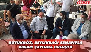 Büyükgöz, esnafla istişare etti