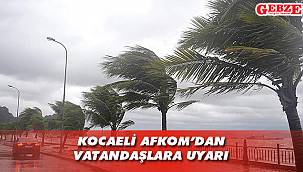 Çatı uçmasına dikkat!