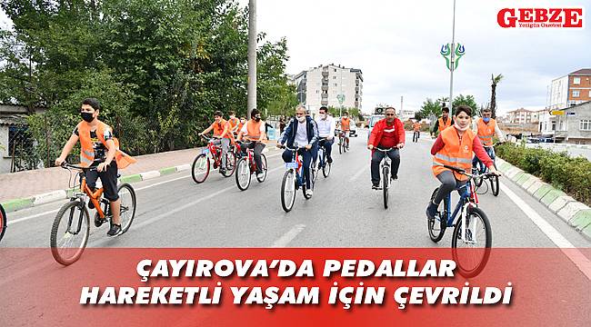 Çayırova'da Avrupa Hareketlilik Haftası etkinliği