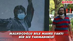 Çene altına değil, ağzımıza ve burnumuza takacağız