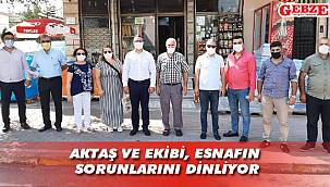 CHP Darıca, esnaf ziyaretlerini sürdürüyor