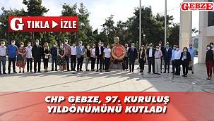CHP Gebze'den 97. yaş etkinliği