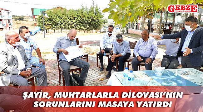 Dilovası'ndaki o toplantıda konuşulmayan konu kalmadı