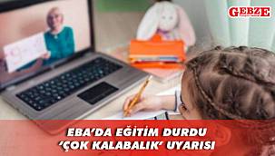 EBA sistemi çöktü