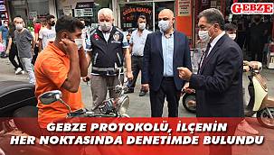 Gebze'de denetimler sürüyor