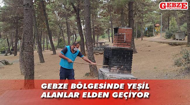 Gebze'de o alanlara periyodik bakım