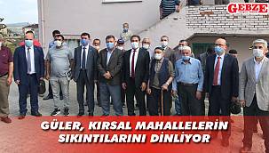 Gebze protokolü Hatipler Mahallesi'ne gitti