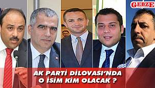 İlçe başkanlığı için 5 ismin adı geçiyor