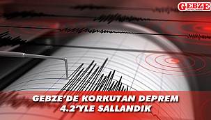 İstanbul'daki deprem Gebze'de hissedildi