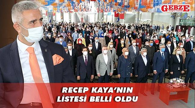 İşte AK Gebze'nin yeni yönetimi