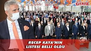 İşte AK Gebze'nin yeni yönetimi