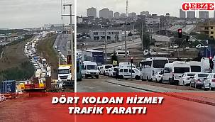 İşte Gebze'deki alışılagelmiş manzara