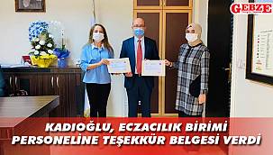 Kadıoğlu'ndan Dünya Eczacılık Günü mesajı