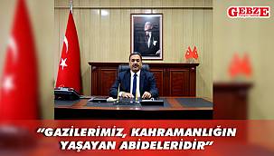 Kaymakam Güler, Gaziler Günü'nü kutladı