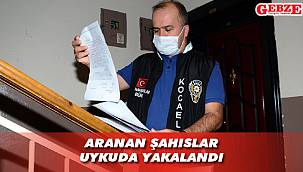 Kocaeli'de aranan 23 şahıs adalete teslim edildi