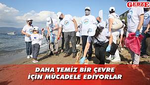 Kocaeli'de deniz ve plaj temizliği yapıldı