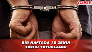 Kocaeli Narkotik onlara aman vermiyor