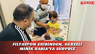 Minik Rabia'nın doğum gününü kutladılar
