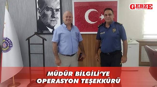 Müdür Bilgili'ye 'memleketin aslanı' dedi