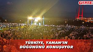 O düğün ülke gündeminde