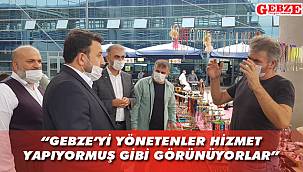 Pazarcı esnafı Türel'e dert yandı