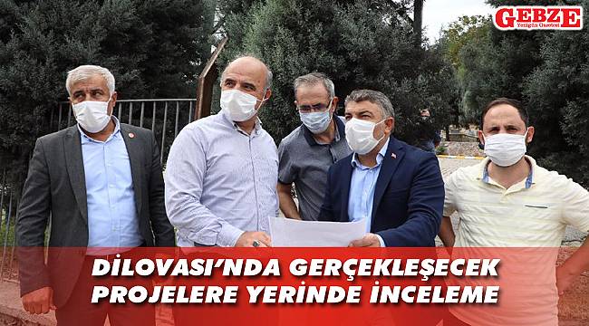 Şayir, çalışma alanlarını inceledi