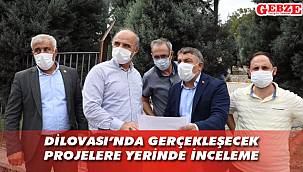 Şayir, çalışma alanlarını inceledi