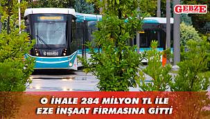 Şehir Hastanesi Tramvay Hattı ihalesi yapıldı