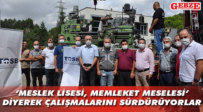 TOSB’dan meslek liselerine destek